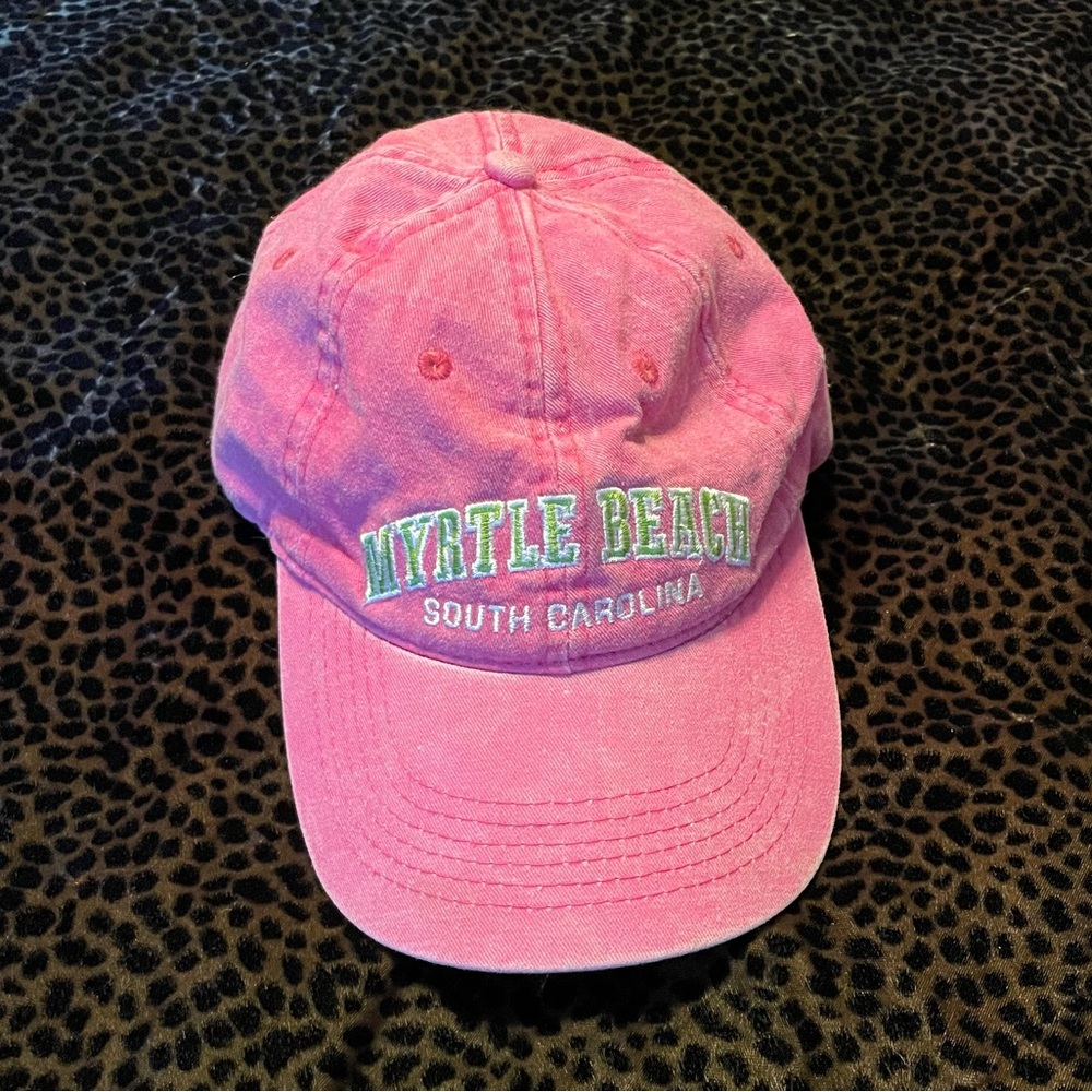 Pink Myrtle Beach Cap